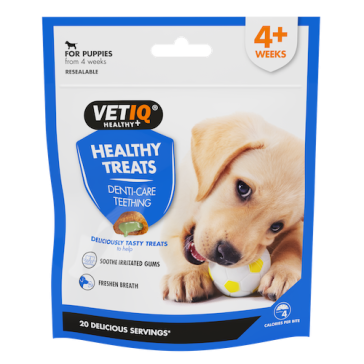 Vet IQ Healthy Treats for Teething Puppies -50g