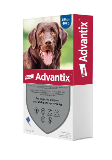 Advantix Extra Large Dog over 25kg Spot-on Tick & Flea Treatment