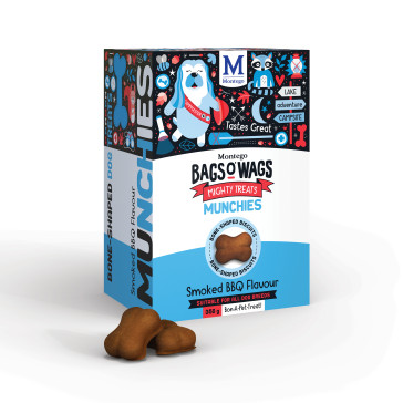 Montego Bags O Wags Smoked BBQ Flavoured Munchies Biscuits