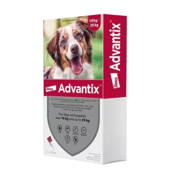 Advantix Large Dog 10-25kg Spot-on Tick & Flea Treatment