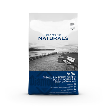Diamond Naturals Chicken and Rice Small and Medium Breed Puppy Dog Food
