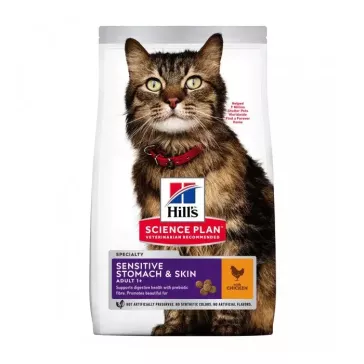 Hill's Science Plan Sensitive Stomach & Skin Adult Cat Food -3kg