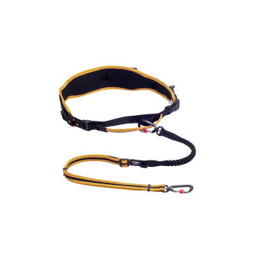 Rogz AirTech Sport Dog Belt and Lead - Burnt Ochre - L/XL