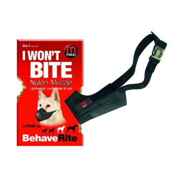Mikki Soft Nylon Medium Dog Muzzle-2