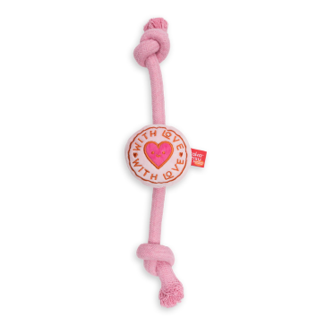 Dog's Life TKM With Love Squeaker Dog Toy