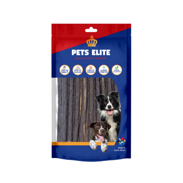 Pets Elite Dry Sausage Dog Treats - 90g