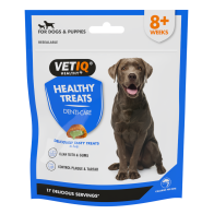 Vet IQ Treats Breath & Dental Dog Treats -70g