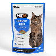 Vet IQ Healthy Bites Breath & Dental Cat Treats - 65g