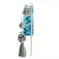 All for Paws Knotty Habit Yarn Cat Wand Toy
