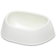 Sensibowl Plastic Pet Bowl - Soft White
