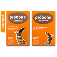 Probono Roast Beef Large Dog Biscuits