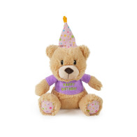 Rosewood Bonnie Birthday Bear Plush Dog Toy