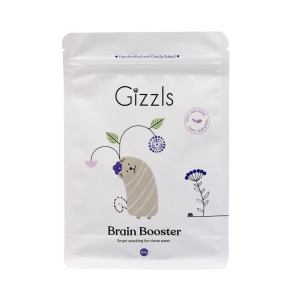 Gizzls Everyday Brain Booster Peanut Butter & Blueberry Dog Treats - 200g