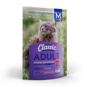 Montego Classic Atlantic Salmon in Jelly Cat Food Pouch