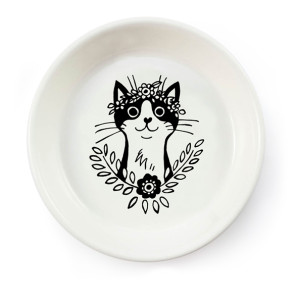 Sugar & Vice Handmade Ceramic Bohemian Cat Trinket Tray
