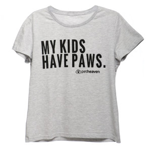 Pet Heaven Ladies Light Grey T-shirt