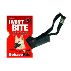 Mikki Soft Nylon Medium Dog Muzzle-2