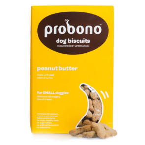Probono Peanut Butter Small Dog Biscuits